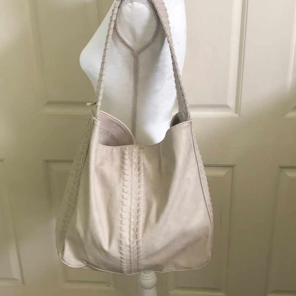 Off White Shoulder Purse